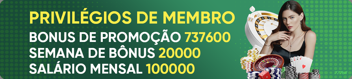 Controles de paJogonto e BRL em 777bf